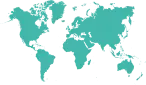Map of all the LeaderShape locations in the world